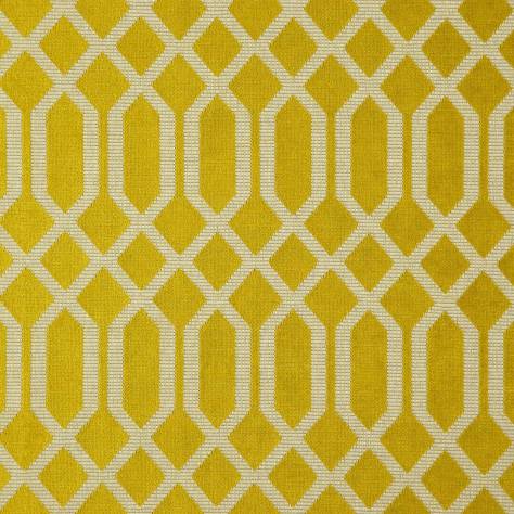 Wemyss  Labyrinth Fabrics Pylos Fabric - Mustard - PYLOS39
