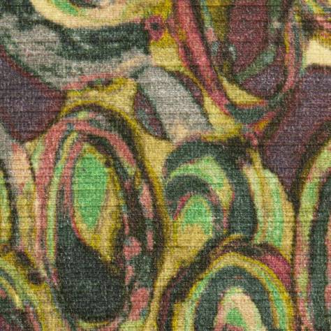 Wemyss  New Decades Fabrics Tivoli Fabric - Peacock - TIVOLI03