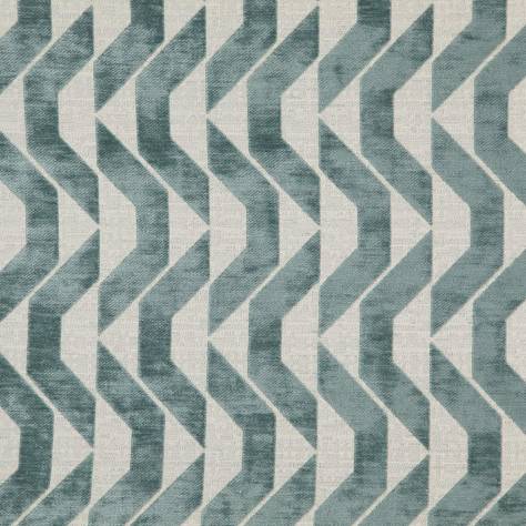 Wemyss  Odyssey Fabrics Locris Fabric - Teal - LOCRIS35 - Image 1