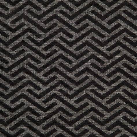 Wemyss  Odyssey Fabrics Rhodes Fabric - Carbon - RHODES06 - Image 1