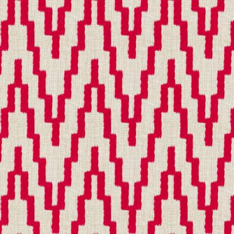 Wemyss  Inside Out Fabrics Laurieston Fabric - Crimson - Laurieston-08-Crimson - Image 1