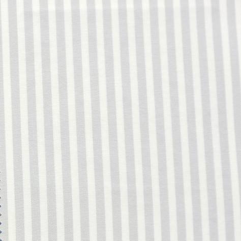 Jane Churchill Linhope Fabrics Arley Stripe Fabric - Silver - J871F-01