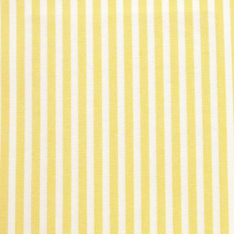 Jane Churchill Linhope Fabrics Arley Stripe Fabric - Yellow - J871F-03