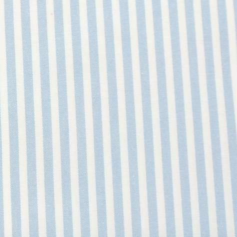 Jane Churchill Linhope Fabrics Arley Stripe Fabric - Cornflower - J871F-06 - Image 1