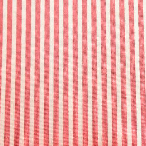 Jane Churchill Linhope Fabrics Arley Stripe Fabric - Red - J871F-07