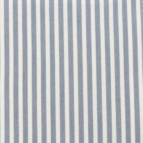 Jane Churchill Linhope Fabrics Arley Stripe Fabric - Navy - J871F-10