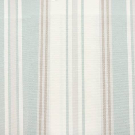 Jane Churchill Linhope Fabrics Hopwell Stripe Fabric - Aqua - J872F-03