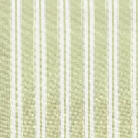 Jane Churchill Linhope Fabrics Linhope Stripe Fabric - Green - J873F-01