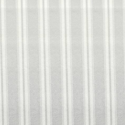 Jane Churchill Linhope Fabrics Linhope Stripe Fabric - Silver - J873F-02 - Image 1