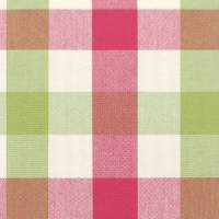 Kali Check Fabric - Pink/Green