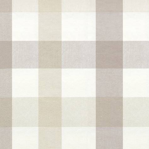 Jane Churchill Linhope Fabrics Kali Check Fabric - Beige - J875F-08 - Image 1