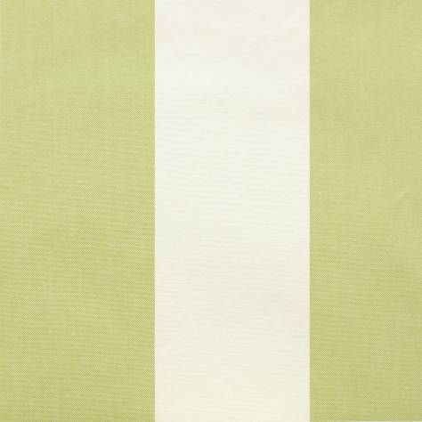 Jane Churchill Linhope Fabrics Alda Stripe Fabric - Green - J876F-04