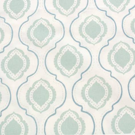 Jane Churchill Blakewater Fabrics Anoushka Fabric - Aqua - J860F-01 - Image 1