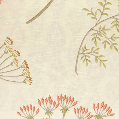 Jane Churchill Blakewater Fabrics Delamere Fabric - Red/Green - J865F-01