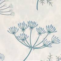 Delamere Fabric - Blue/White
