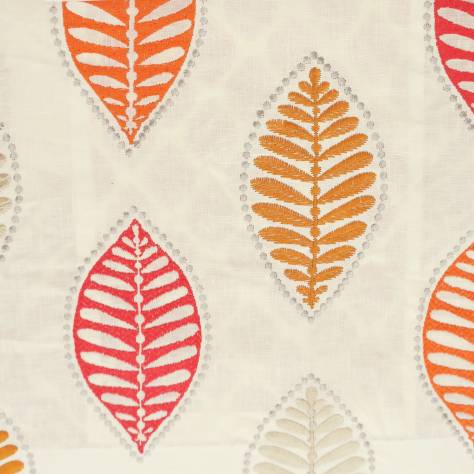 Jane Churchill Blakewater Fabrics Alyssa Fabric - Red - J869F-02 - Image 1