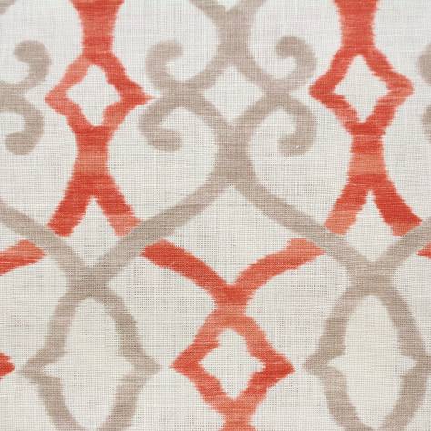 Jane Churchill Blakewater Fabrics Silwood Fabric - Red - J879F-02