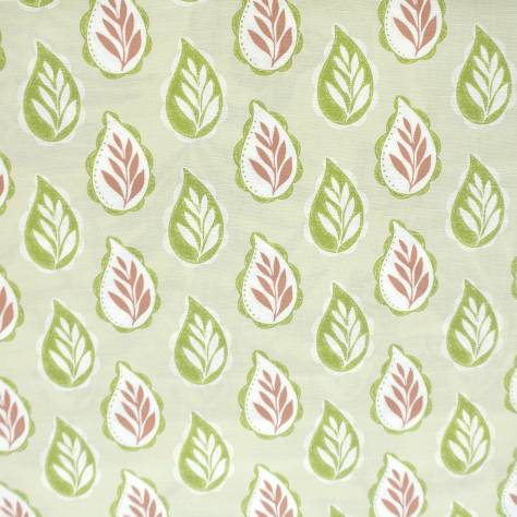 Jane Churchill Blakewater Fabrics Myla Fabric - Pink/Green - J880F-04