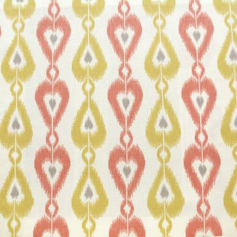 Jane Churchill Blakewater Fabrics Amira Fabric - Red - J883F-02 - Image 1