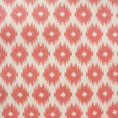 Jane Churchill Willow Fabrics Layla Fabric - Red - J877F-02 - Image 1