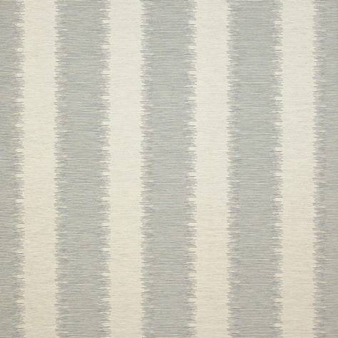 Jane Churchill Skala Fabrics Iskar Stripe Fabric - Silver - J963F-01