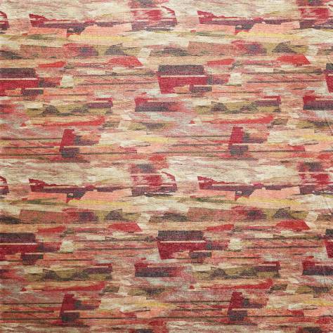 Jane Churchill Atmosphere V Fabrics Cornelian Fabric - Red - J935F/03