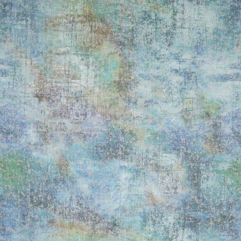 Jane Churchill Atmosphere V Fabrics Saskia Fabric - Blue - J936F/02 - Image 1