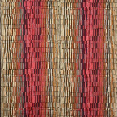 Jane Churchill Atmosphere V Fabrics Cortez Fabric - Red/Copper - J937F/03 - Image 1