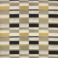 Kauri Fabric - Charcoal/Gold