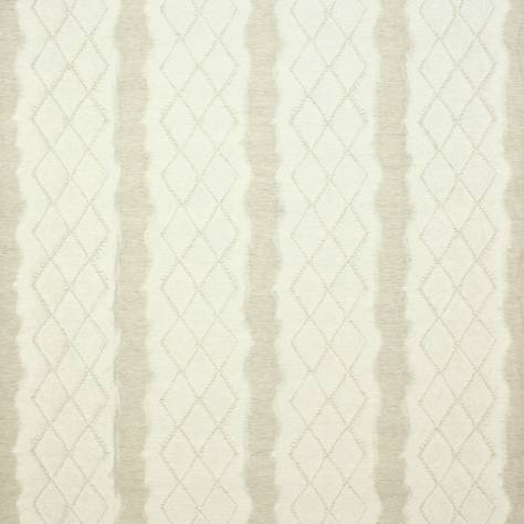 Jane Churchill Atmosphere V Fabrics Inca Fabric - Soft Grey/Ivory - J943F/03 - Image 1