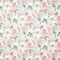 Hot House Fabric - Pink/Teal