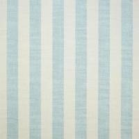Almora Stripe Fabric - Aqua/Cream