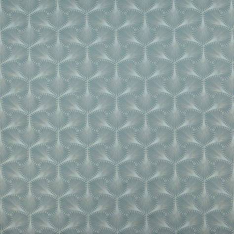 Jane Churchill Atmosphere VI Fabrics Estella Fabric - Teal - J0027-03 - Image 1