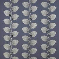 Lelani Fabric - Indigo/Silver