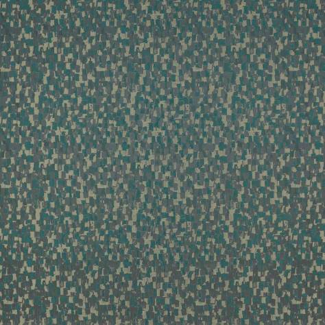 Jane Churchill Atmosphere VI Fabrics Batali Fabric - Teal - J0046-05 - Image 1