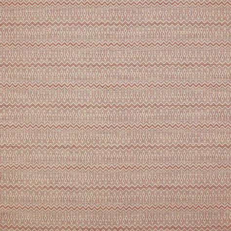 Jane Churchill Sansa Weaves Charo Fabric - Red - J0056-05 - Image 1