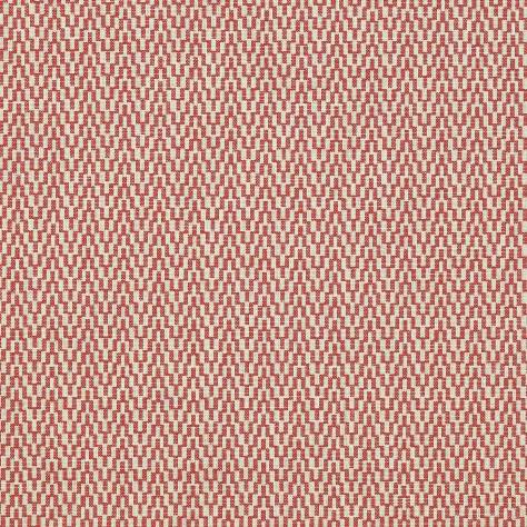 Jane Churchill Sansa Weaves Ria Fabric - Red - J0058-05 - Image 1