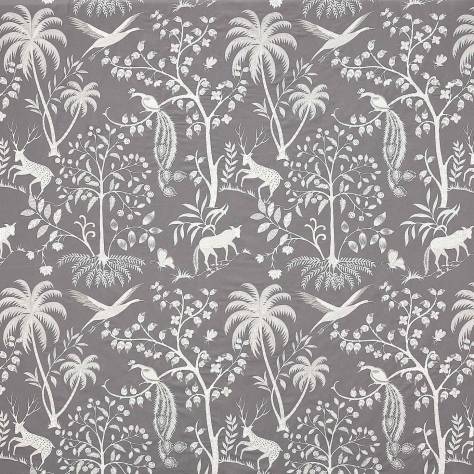 Jane Churchill Azara Fabrics Calisa Fabric - Slate - J0063-02 - Image 1