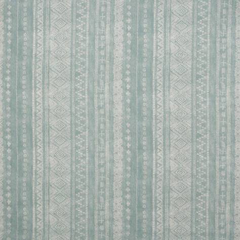 Jane Churchill Azara Fabrics Shiloh Fabric - Aqua - J0071-01 - Image 1