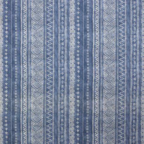 Jane Churchill Azara Fabrics Shiloh Fabric - Indigo - J0071-02 - Image 1