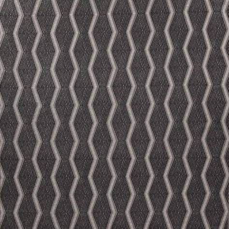Jane Churchill Atmosphere VII Fabrics Sirocco Fabric - Black / White - J0082-02