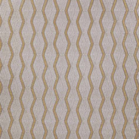 Jane Churchill Atmosphere VII Fabrics Sirocco Fabric - Gold - J0082-03 - Image 1