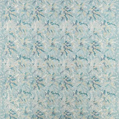 Jane Churchill Atmosphere VII Fabrics Cecily Fabric - Teal - J0085-02 - Image 1