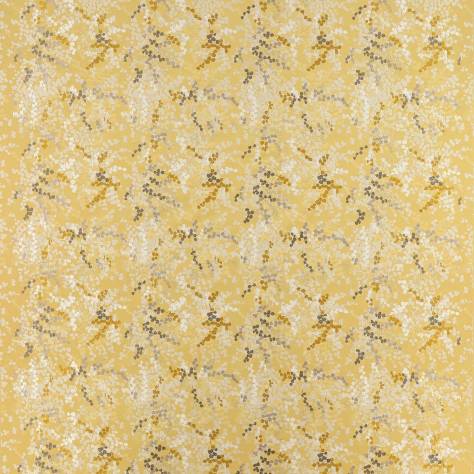 Jane Churchill Atmosphere VII Fabrics Cecily Fabric - Gold - J0085-04 - Image 1