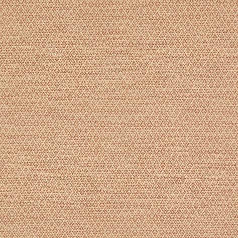 Jane Churchill Boscombe Fabrics Taplow Fabric - Red/Orange - J0136-02