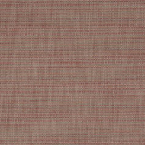 Jane Churchill Boscombe Fabrics Lewin Fabric - Red - J0138-07