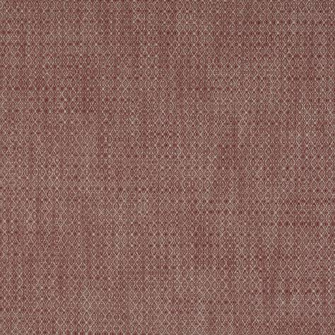 Jane Churchill Boscombe Fabrics Macy Fabric - Red - J0139-05 - Image 1