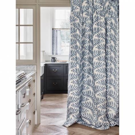 Jane Churchill Kingswood Fabrics Bryony Fabric - Blue - J0125-03 - Image 2