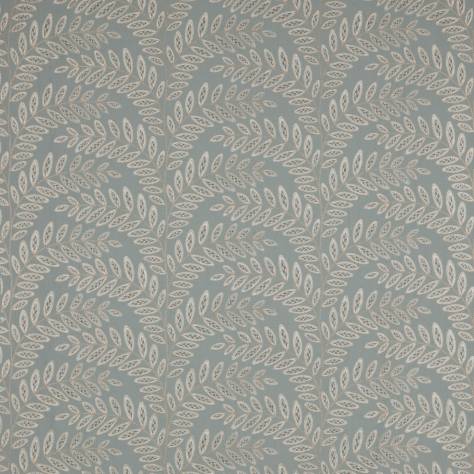 Jane Churchill Kingswood Fabrics Bryony Fabric - Aqua - J0125-04