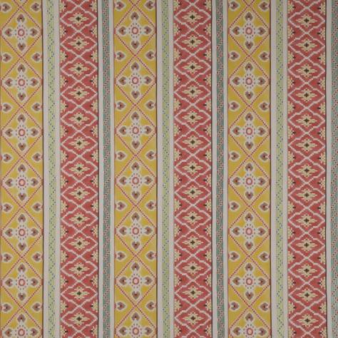 Jane Churchill Kingswood Fabrics Capel Fabric - Red - J0127-01 - Image 1